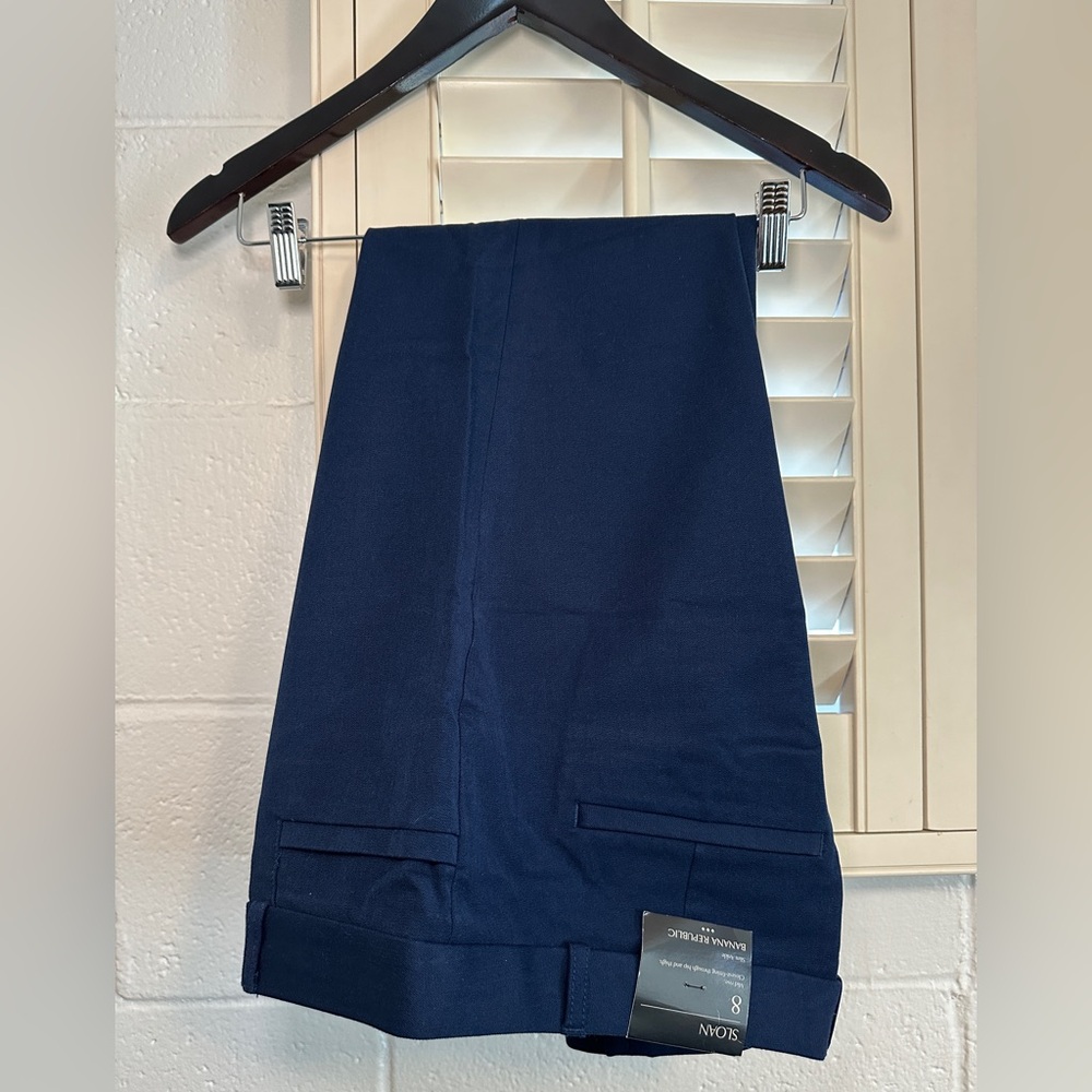 Banana Republic Sloan Navy Blue Pants